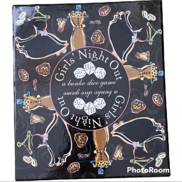 Bunko Game Set Girls Night Out Markings New - Picture 1 of 4